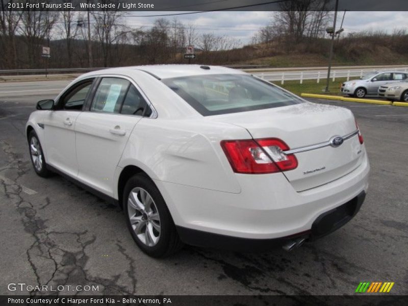 White Suede / Light Stone 2011 Ford Taurus SEL