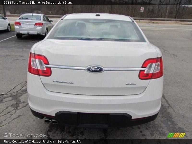 White Suede / Light Stone 2011 Ford Taurus SEL