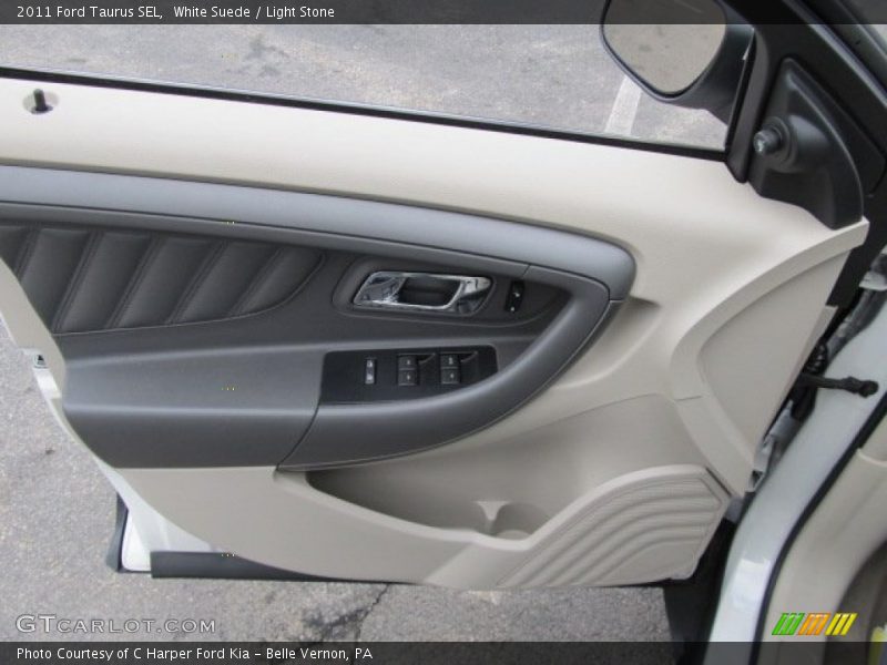 White Suede / Light Stone 2011 Ford Taurus SEL
