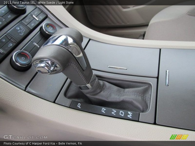 White Suede / Light Stone 2011 Ford Taurus SEL