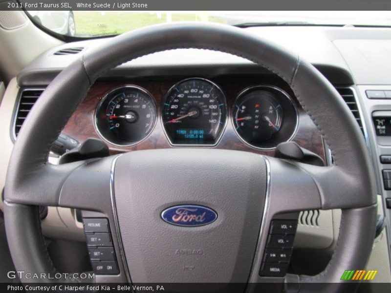 White Suede / Light Stone 2011 Ford Taurus SEL