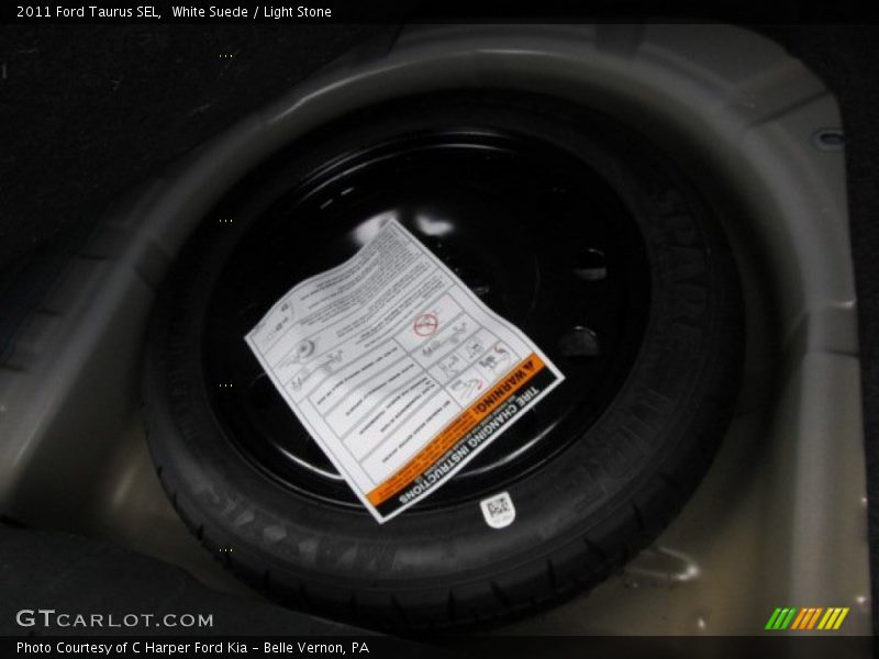 White Suede / Light Stone 2011 Ford Taurus SEL