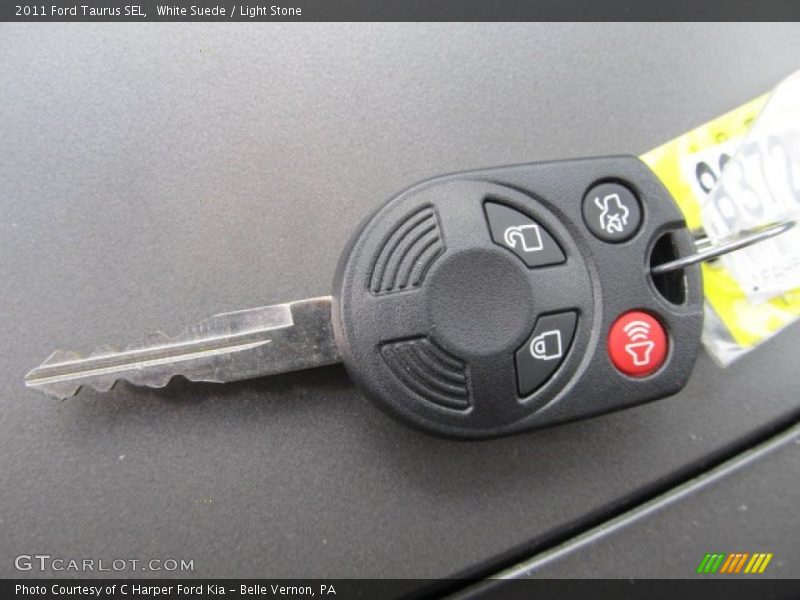 White Suede / Light Stone 2011 Ford Taurus SEL