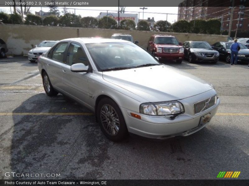 Silver Metallic / Graphite 2003 Volvo S80 2.9
