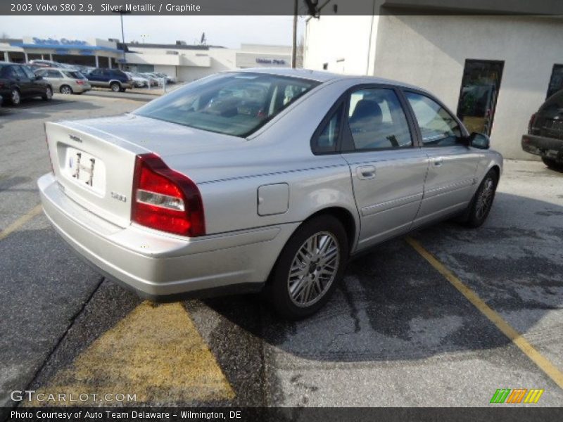 Silver Metallic / Graphite 2003 Volvo S80 2.9