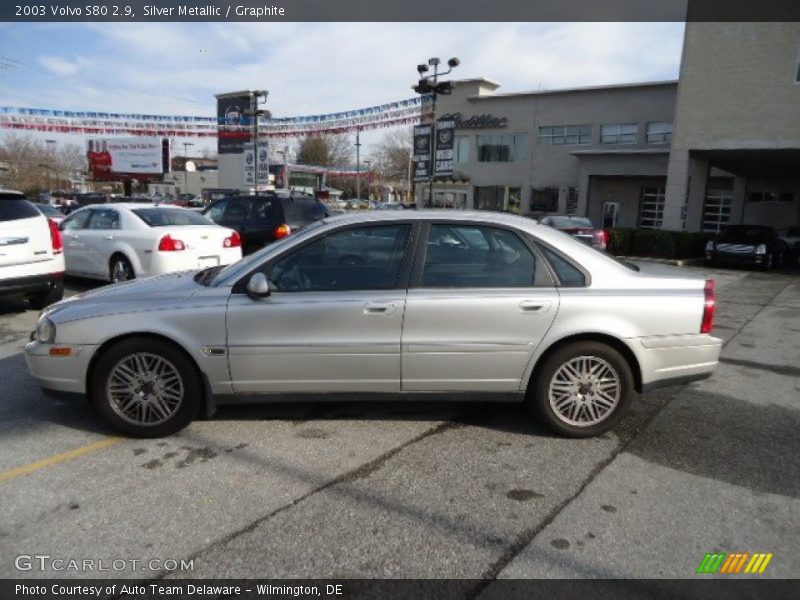 Silver Metallic / Graphite 2003 Volvo S80 2.9