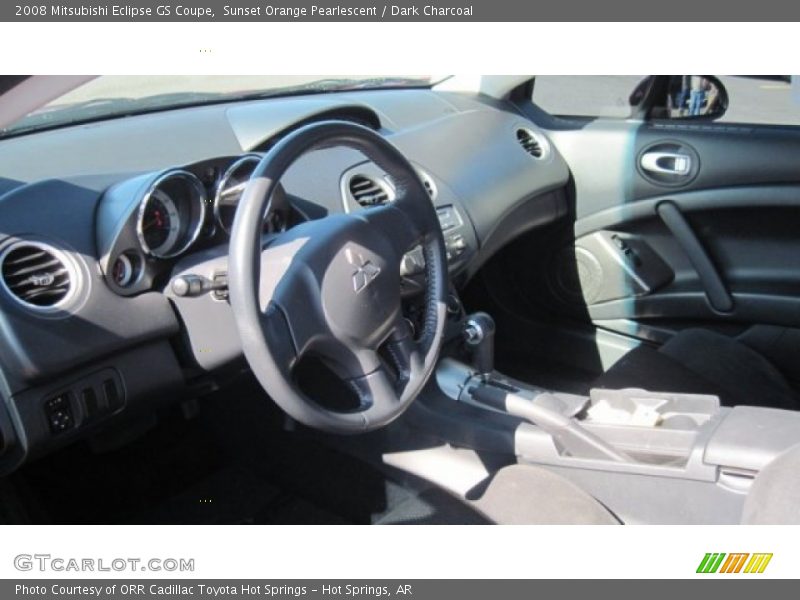Sunset Orange Pearlescent / Dark Charcoal 2008 Mitsubishi Eclipse GS Coupe