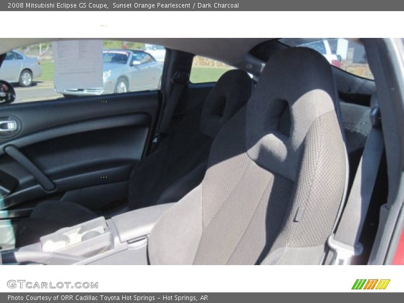 Sunset Orange Pearlescent / Dark Charcoal 2008 Mitsubishi Eclipse GS Coupe