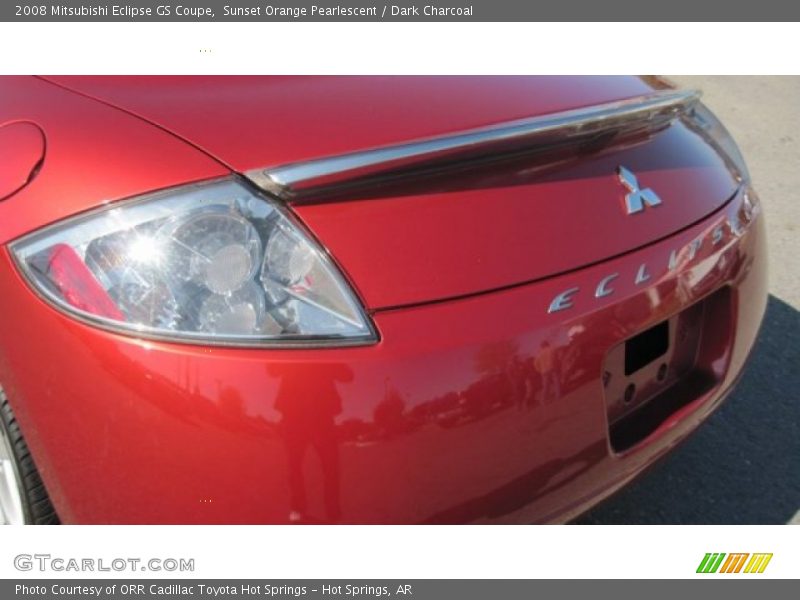 Sunset Orange Pearlescent / Dark Charcoal 2008 Mitsubishi Eclipse GS Coupe