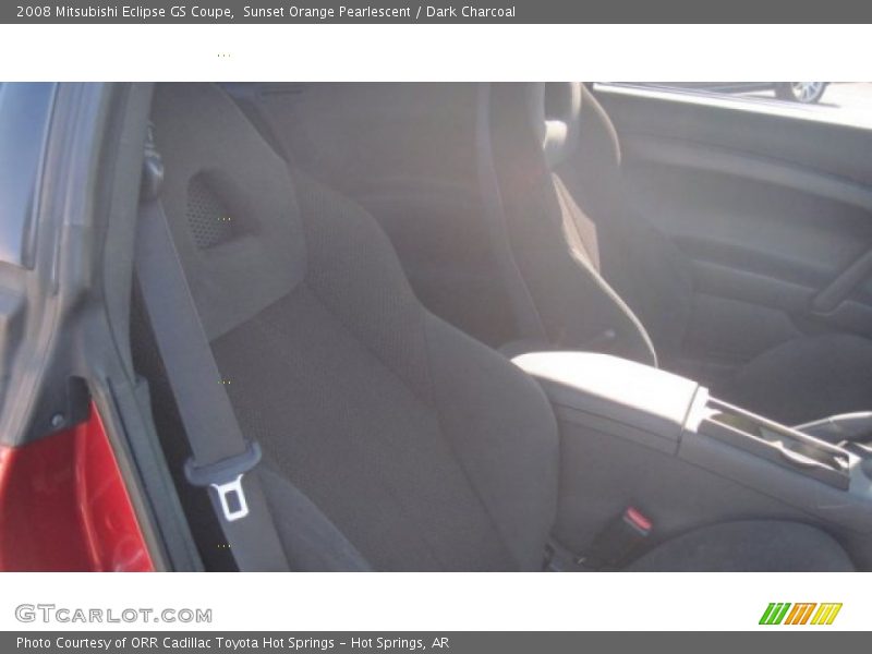 Sunset Orange Pearlescent / Dark Charcoal 2008 Mitsubishi Eclipse GS Coupe