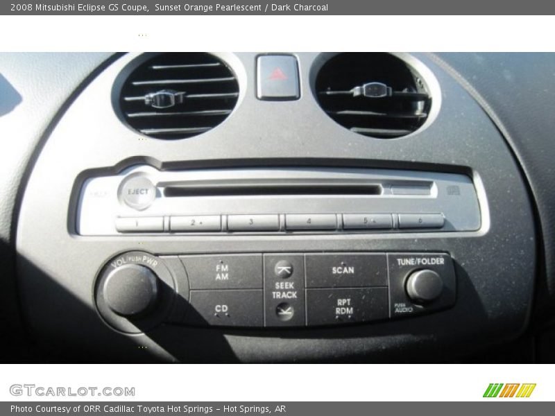 Sunset Orange Pearlescent / Dark Charcoal 2008 Mitsubishi Eclipse GS Coupe