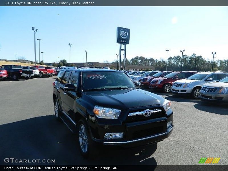 Black / Black Leather 2011 Toyota 4Runner SR5 4x4