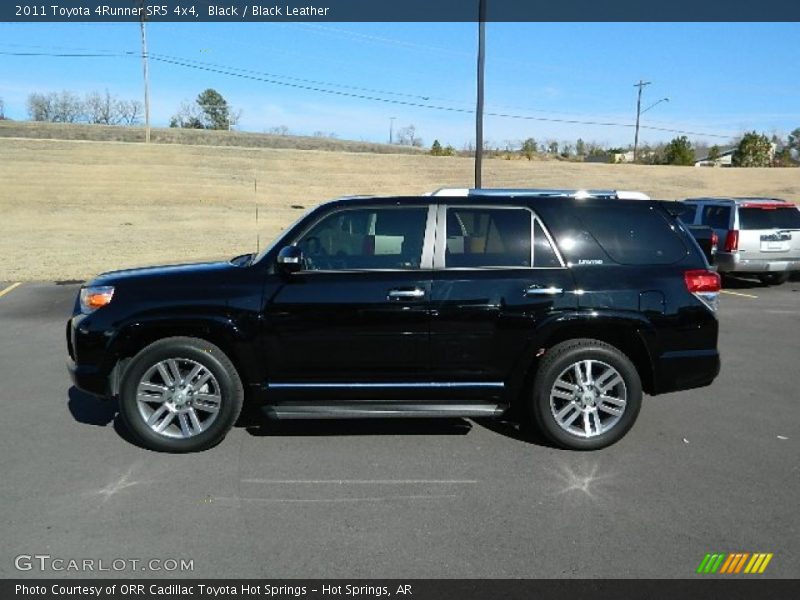Black / Black Leather 2011 Toyota 4Runner SR5 4x4