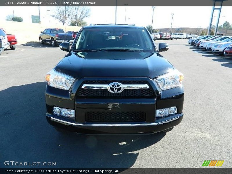 Black / Black Leather 2011 Toyota 4Runner SR5 4x4