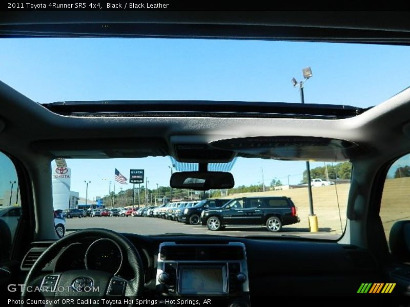 Black / Black Leather 2011 Toyota 4Runner SR5 4x4