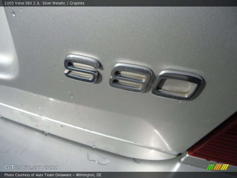 Silver Metallic / Graphite 2003 Volvo S80 2.9