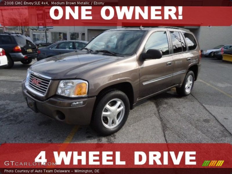 Medium Brown Metallic / Ebony 2008 GMC Envoy SLE 4x4
