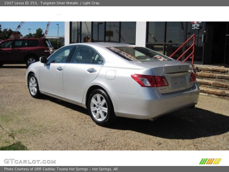 Tungsten Silver Metallic / Light Gray 2007 Lexus ES 350