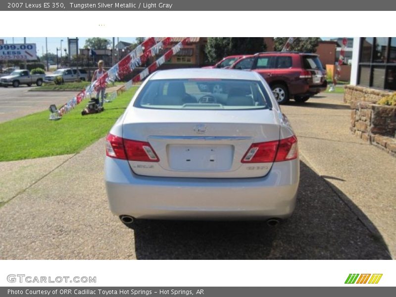 Tungsten Silver Metallic / Light Gray 2007 Lexus ES 350