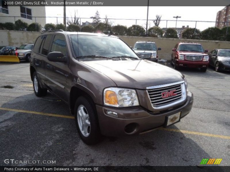 Medium Brown Metallic / Ebony 2008 GMC Envoy SLE 4x4