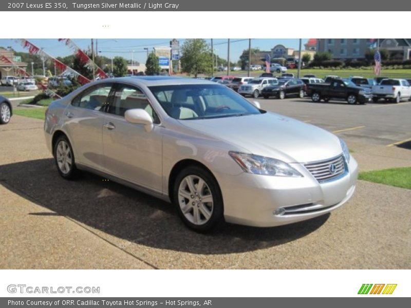Tungsten Silver Metallic / Light Gray 2007 Lexus ES 350