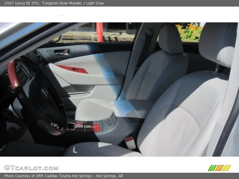 Tungsten Silver Metallic / Light Gray 2007 Lexus ES 350