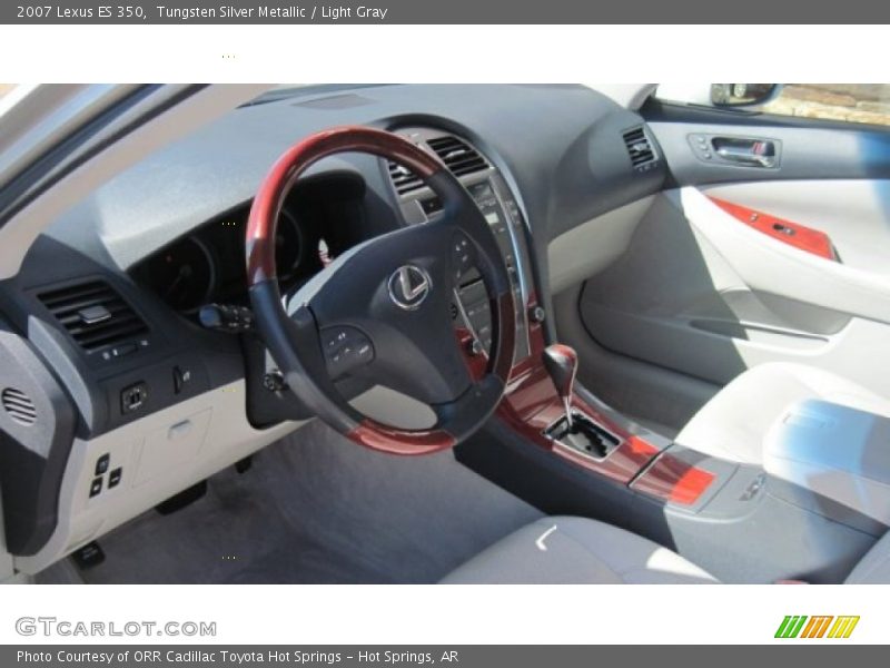 Tungsten Silver Metallic / Light Gray 2007 Lexus ES 350