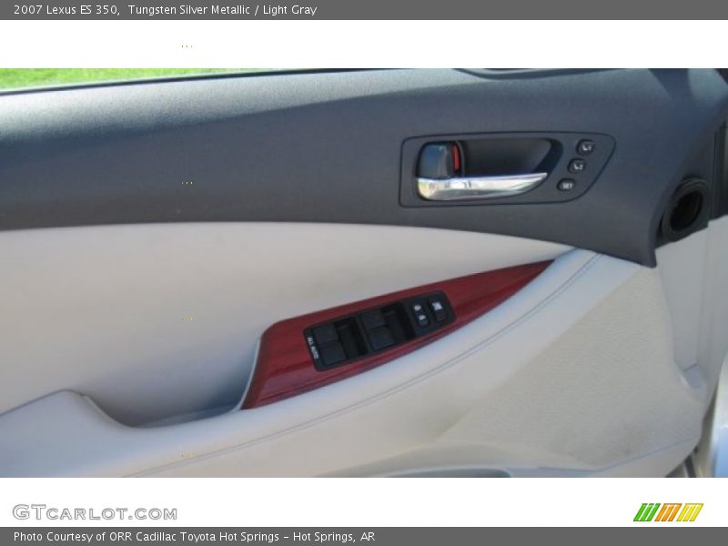 Tungsten Silver Metallic / Light Gray 2007 Lexus ES 350