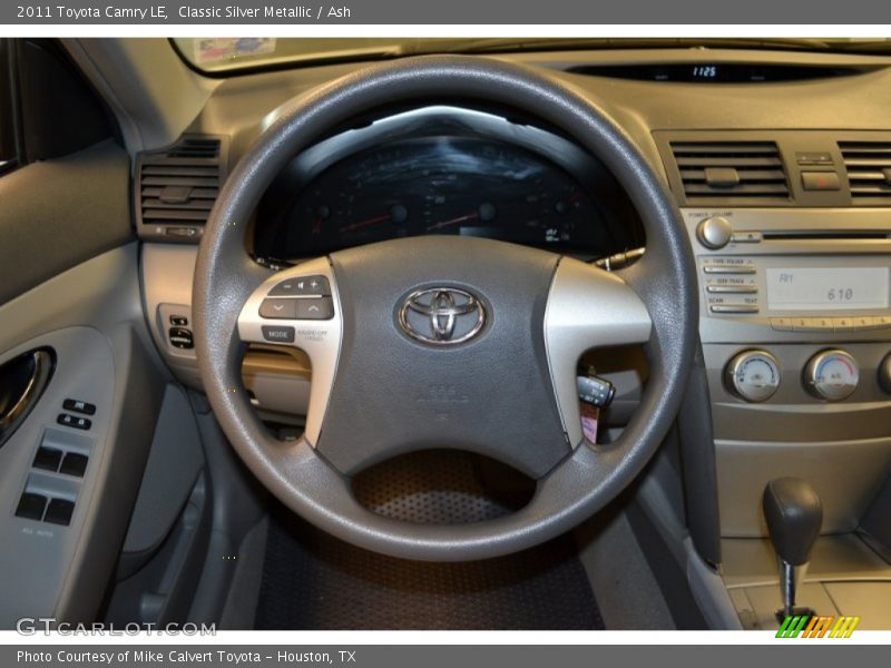 Classic Silver Metallic / Ash 2011 Toyota Camry LE