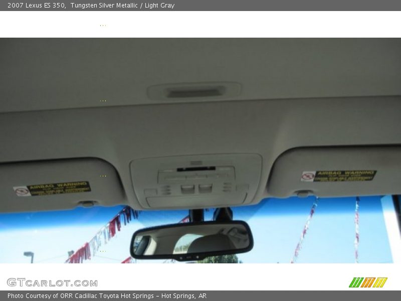Tungsten Silver Metallic / Light Gray 2007 Lexus ES 350