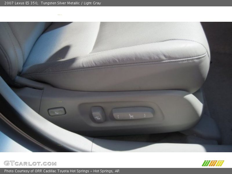 Tungsten Silver Metallic / Light Gray 2007 Lexus ES 350