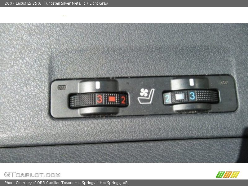 Tungsten Silver Metallic / Light Gray 2007 Lexus ES 350
