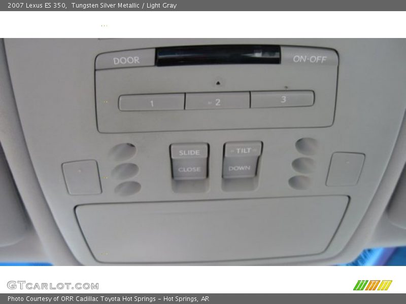 Tungsten Silver Metallic / Light Gray 2007 Lexus ES 350