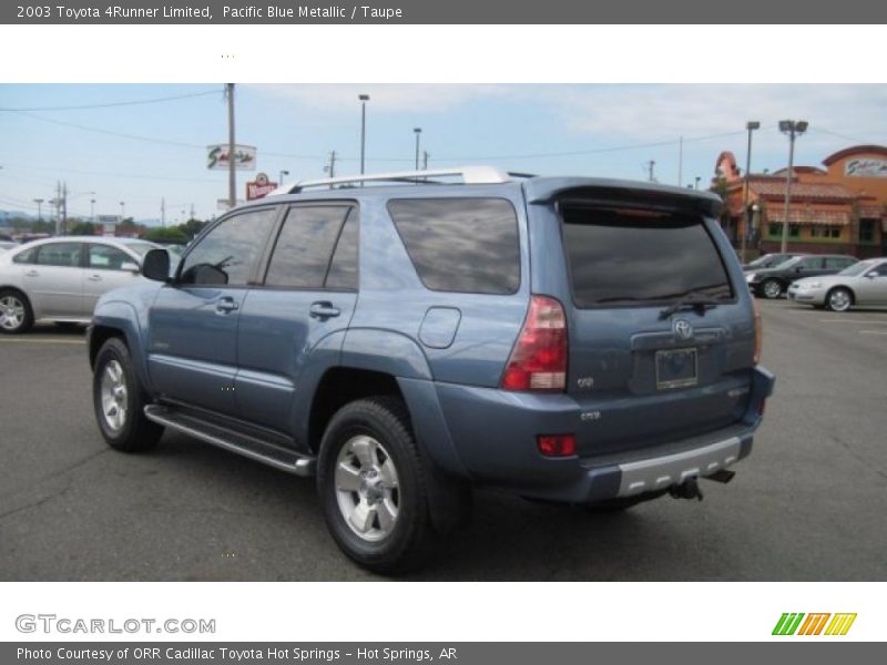 Pacific Blue Metallic / Taupe 2003 Toyota 4Runner Limited