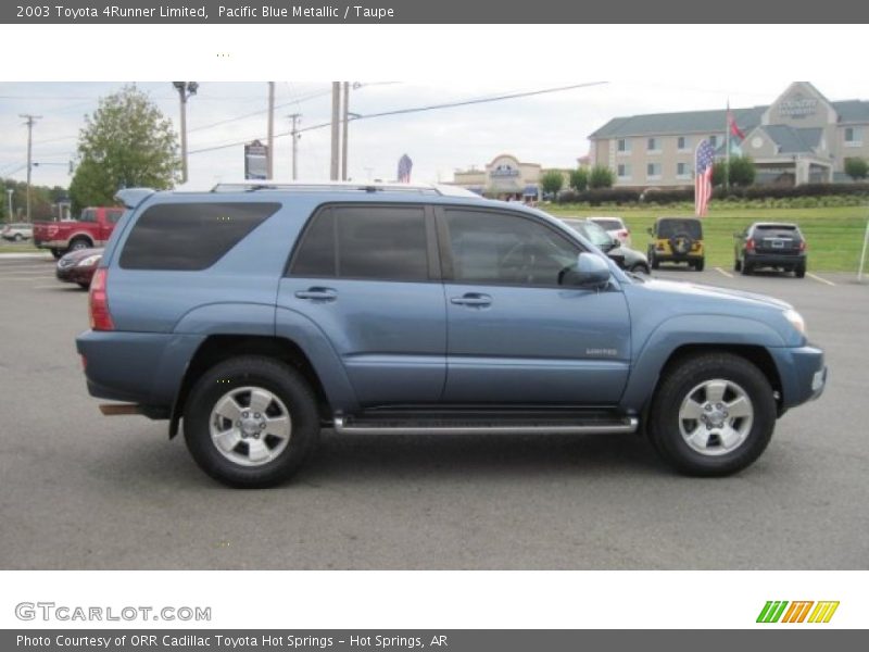 Pacific Blue Metallic / Taupe 2003 Toyota 4Runner Limited