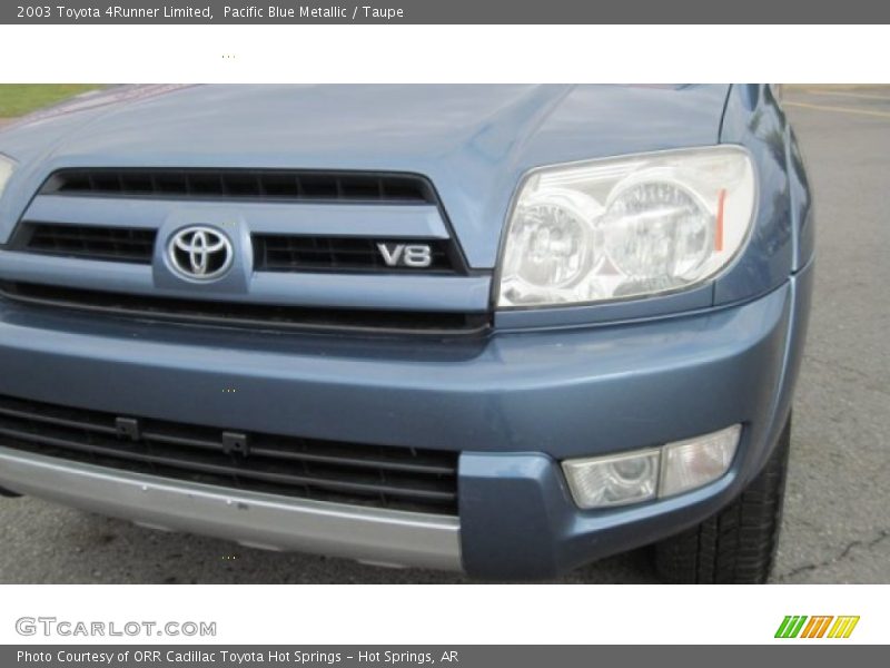 Pacific Blue Metallic / Taupe 2003 Toyota 4Runner Limited