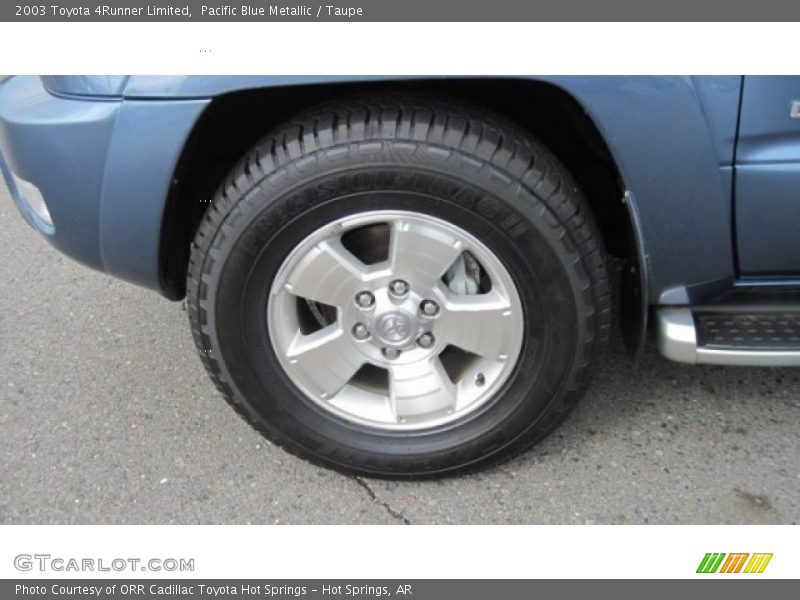 Pacific Blue Metallic / Taupe 2003 Toyota 4Runner Limited