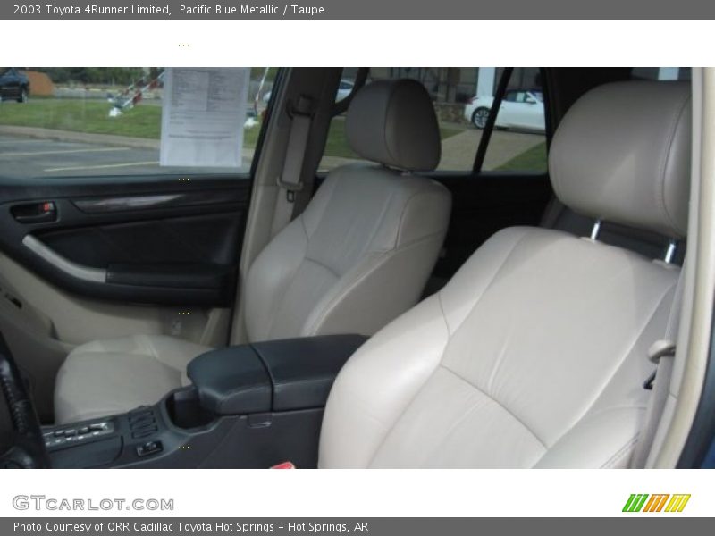 Pacific Blue Metallic / Taupe 2003 Toyota 4Runner Limited