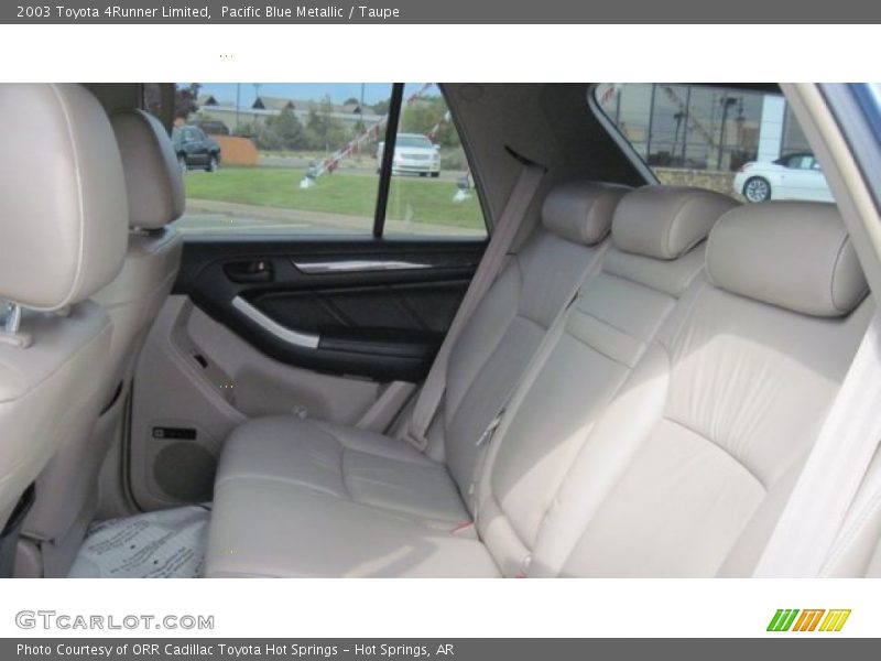 Pacific Blue Metallic / Taupe 2003 Toyota 4Runner Limited