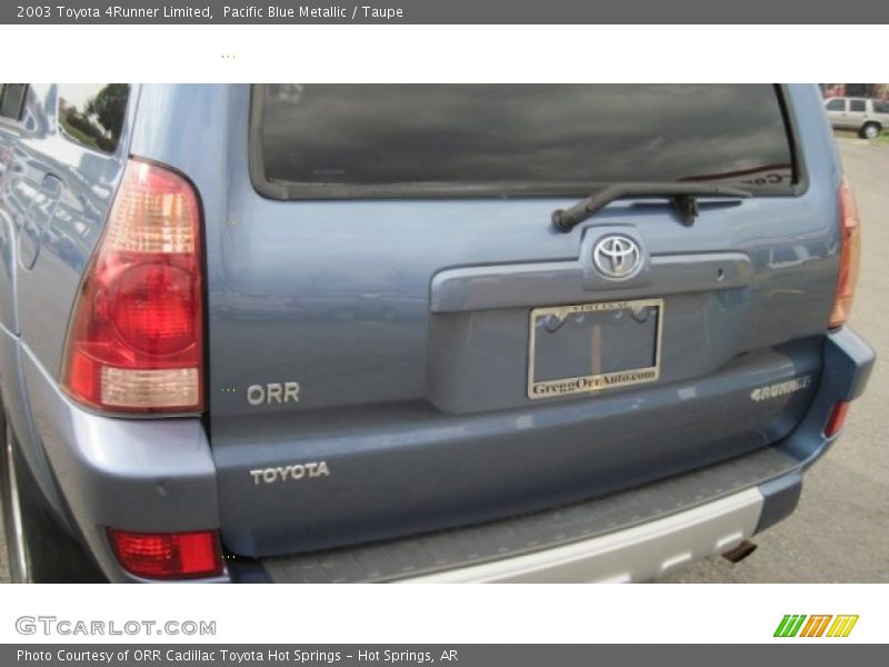 Pacific Blue Metallic / Taupe 2003 Toyota 4Runner Limited