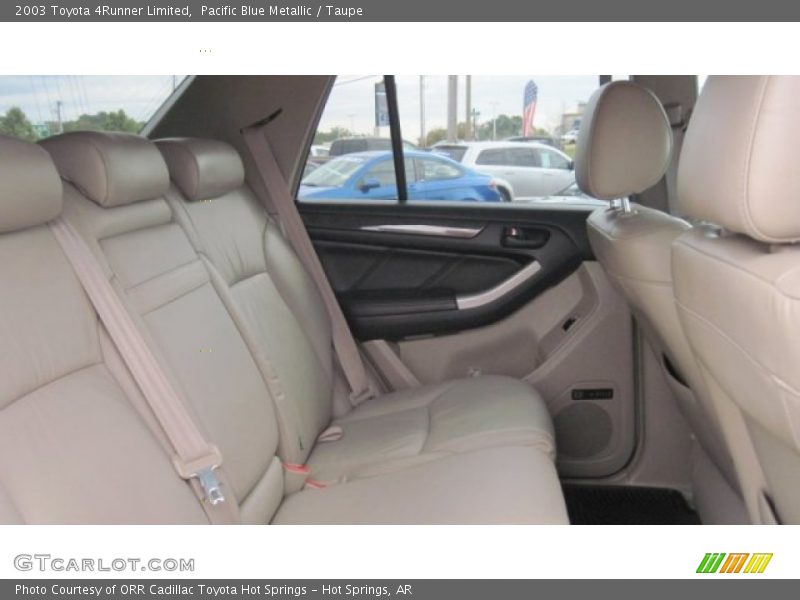 Pacific Blue Metallic / Taupe 2003 Toyota 4Runner Limited