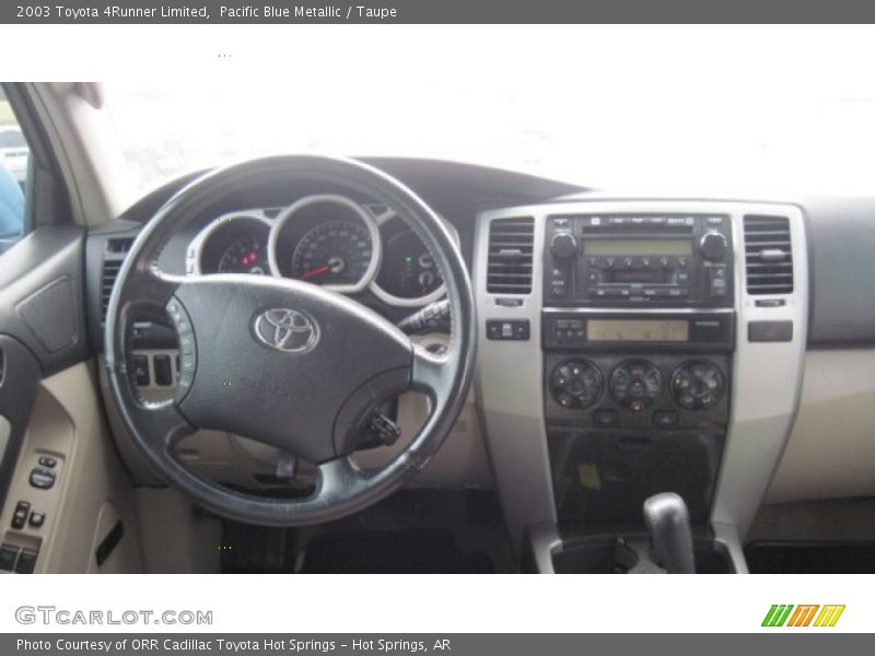 Pacific Blue Metallic / Taupe 2003 Toyota 4Runner Limited