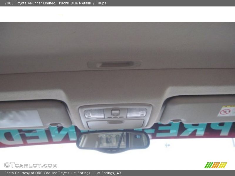 Pacific Blue Metallic / Taupe 2003 Toyota 4Runner Limited
