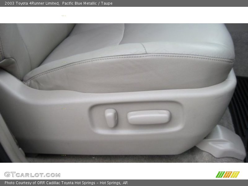 Pacific Blue Metallic / Taupe 2003 Toyota 4Runner Limited