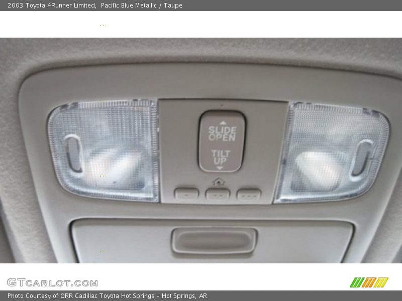 Pacific Blue Metallic / Taupe 2003 Toyota 4Runner Limited