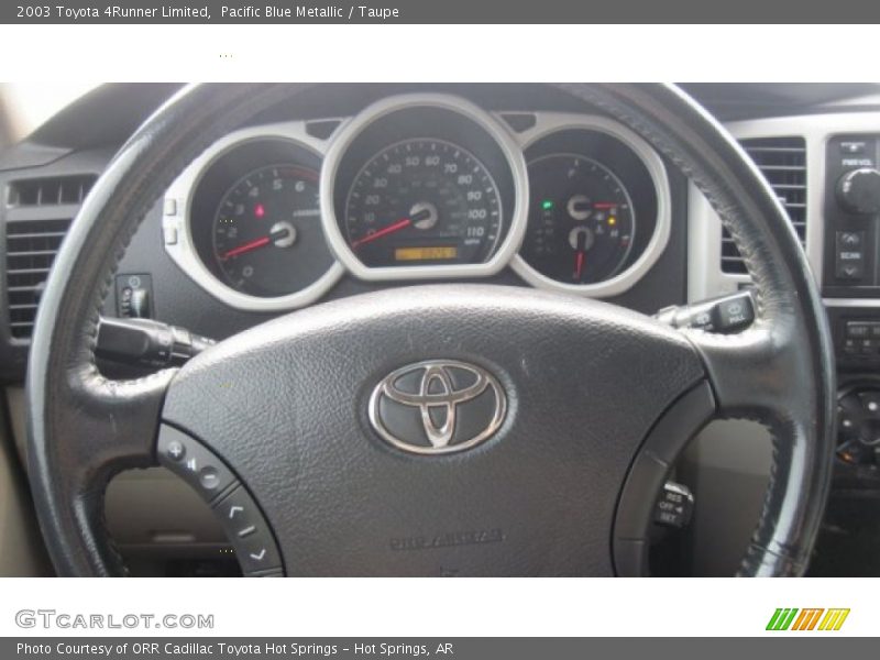 Pacific Blue Metallic / Taupe 2003 Toyota 4Runner Limited