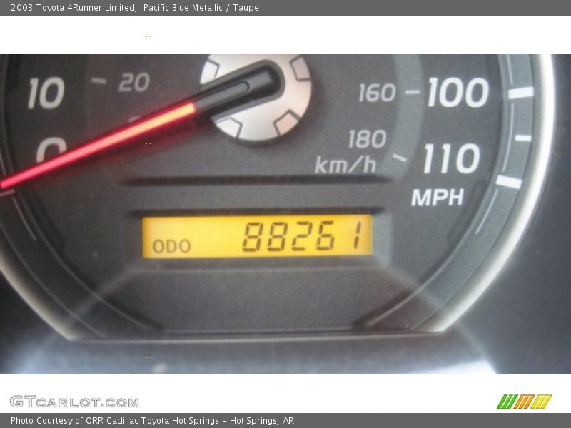 Pacific Blue Metallic / Taupe 2003 Toyota 4Runner Limited