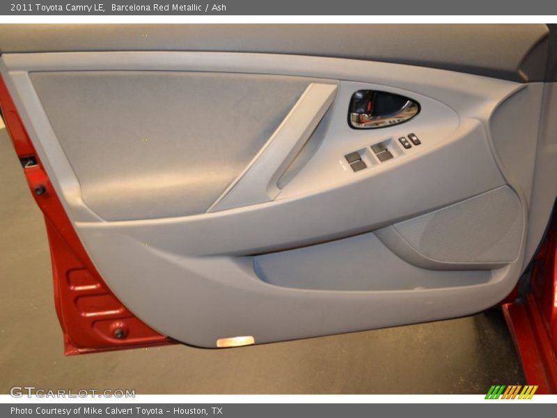 Barcelona Red Metallic / Ash 2011 Toyota Camry LE