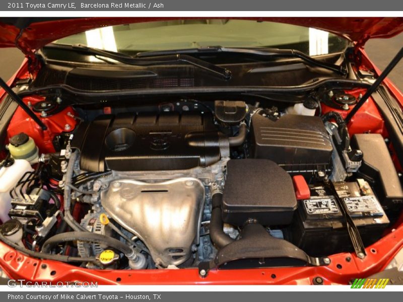 Barcelona Red Metallic / Ash 2011 Toyota Camry LE
