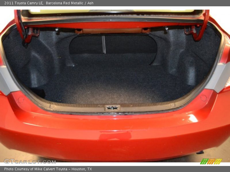 Barcelona Red Metallic / Ash 2011 Toyota Camry LE